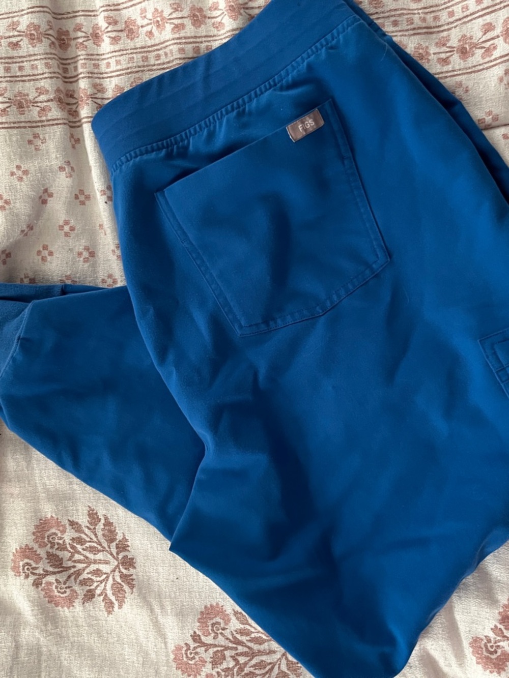 Figs Women's Jogger Scrub Pant in Royal Blue